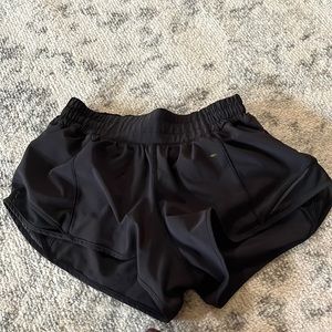 black hotty hot shorts
